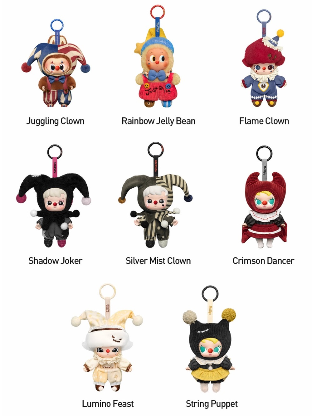 POP MART Why So Serious Shadow Joker Vinyl Plush Pendant Plushie - Picture 3 of 5